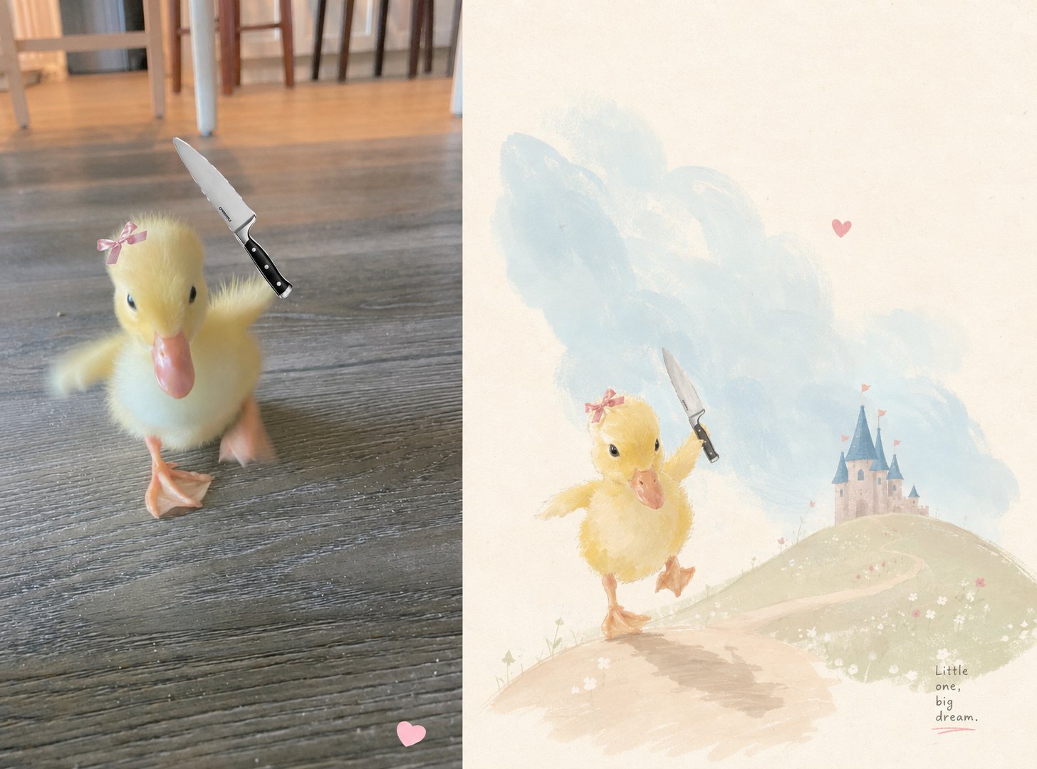 Travel allegory picture book