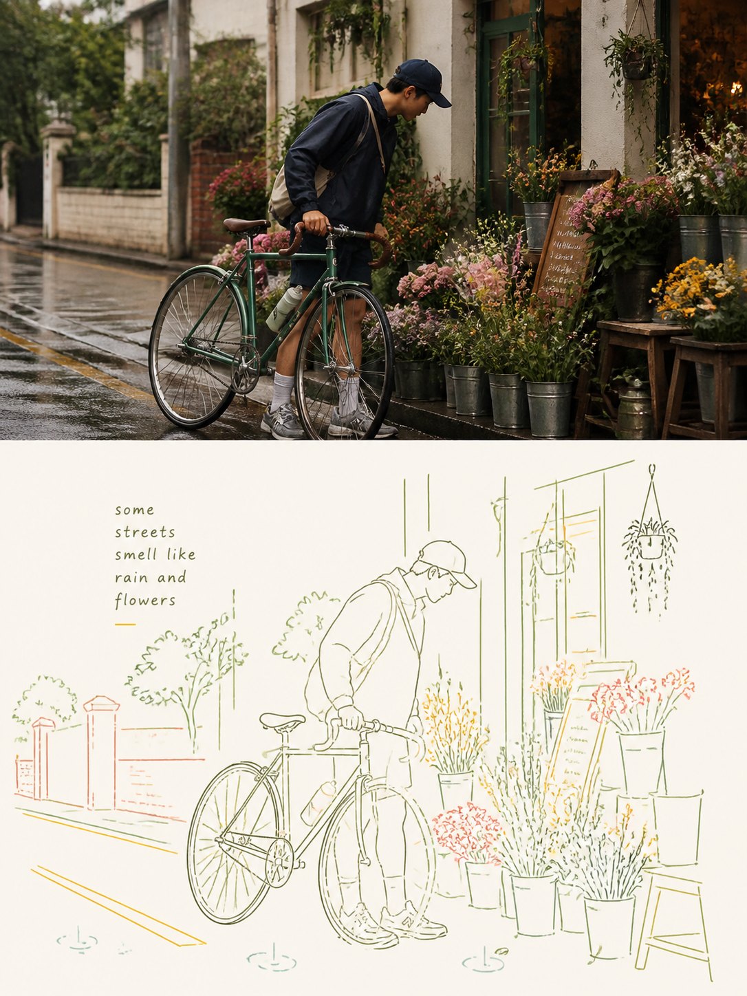 Monoline spot-color print