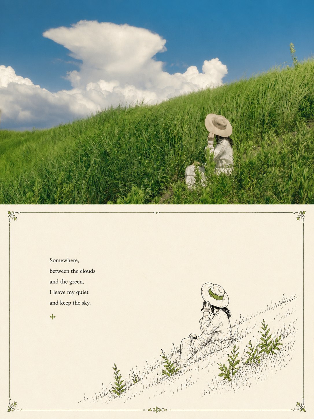 Vintage book illustration