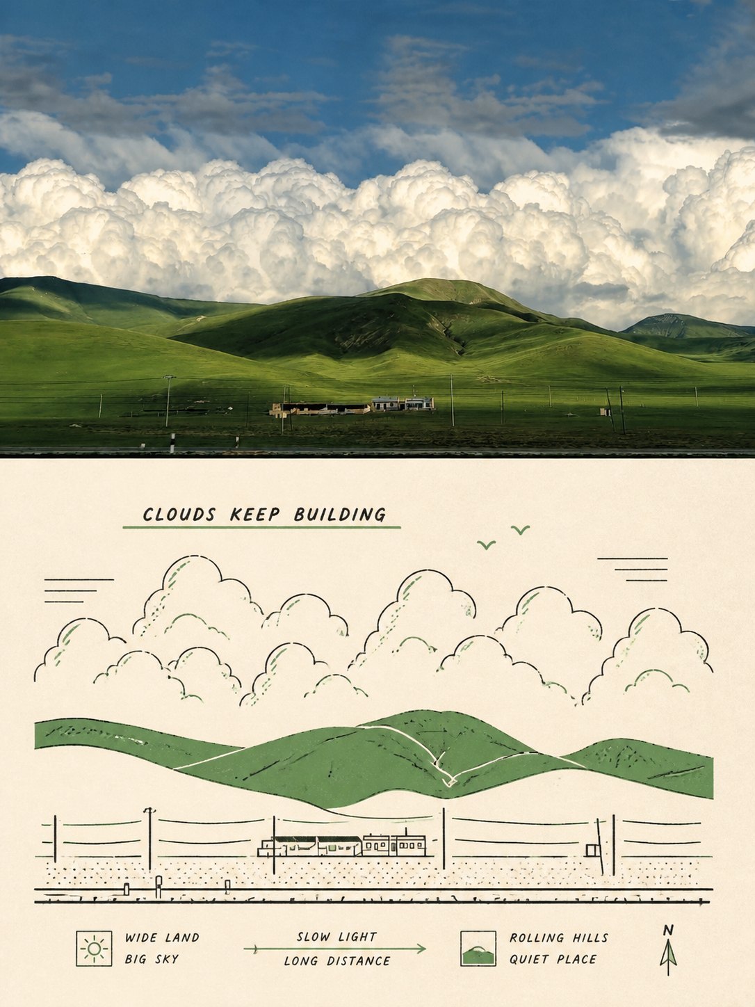 Two-color schematic print