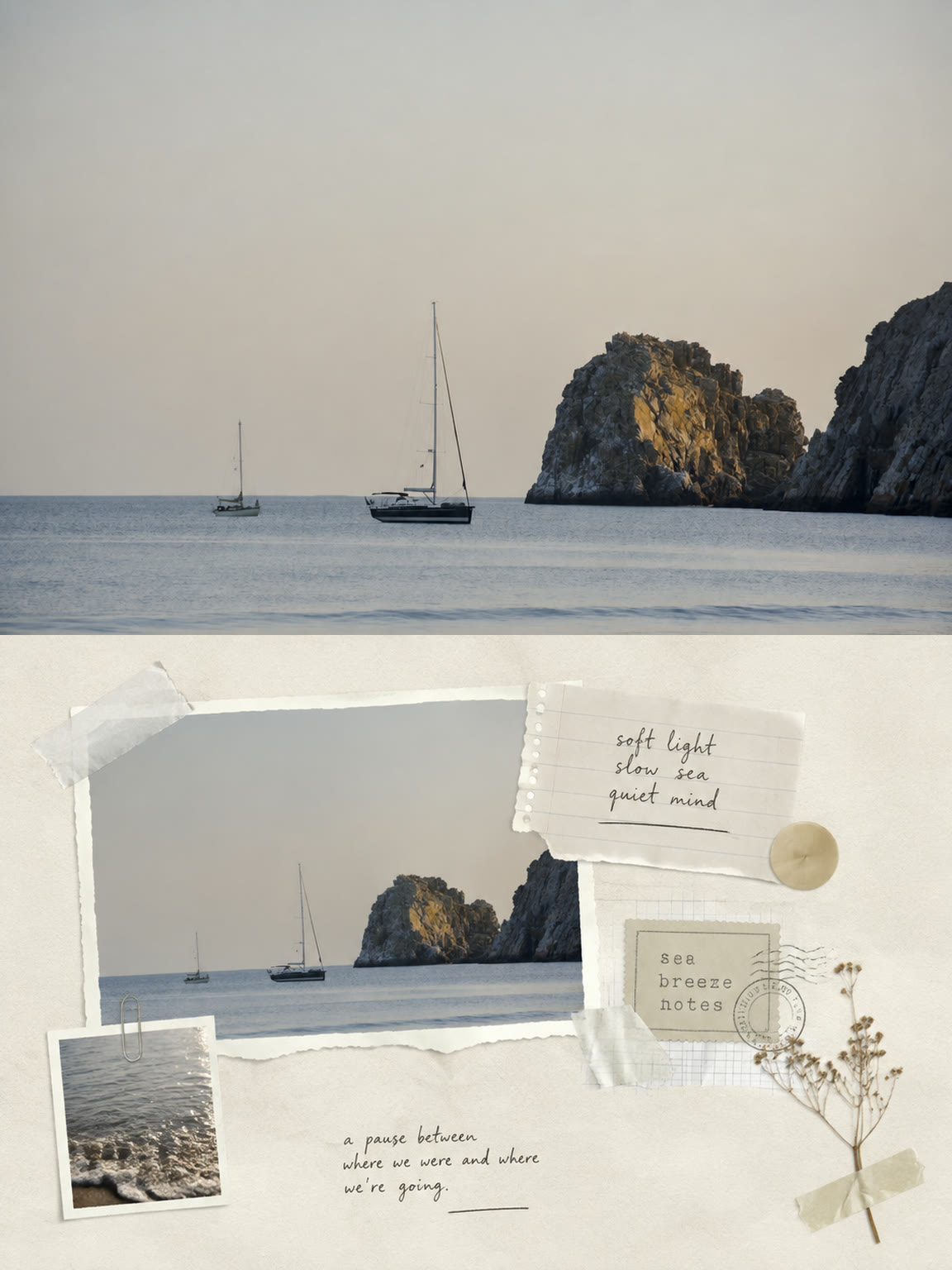 Visual journal collage